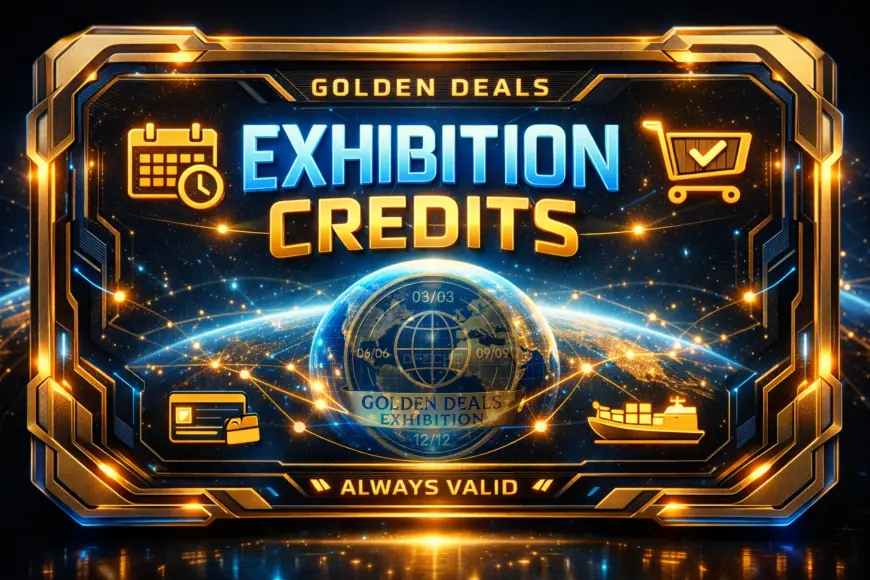 Exhibition Credits: Get 100% Bonus Today